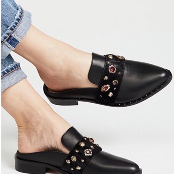 Sam Edelman Laird Embellished Mules 8.5 - Picture 1 of 10